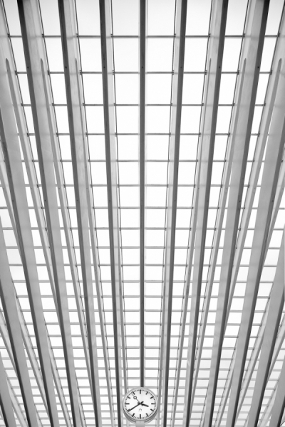 Photograph Michael Jacobs Gare De Liege Guillemins on One Eyeland